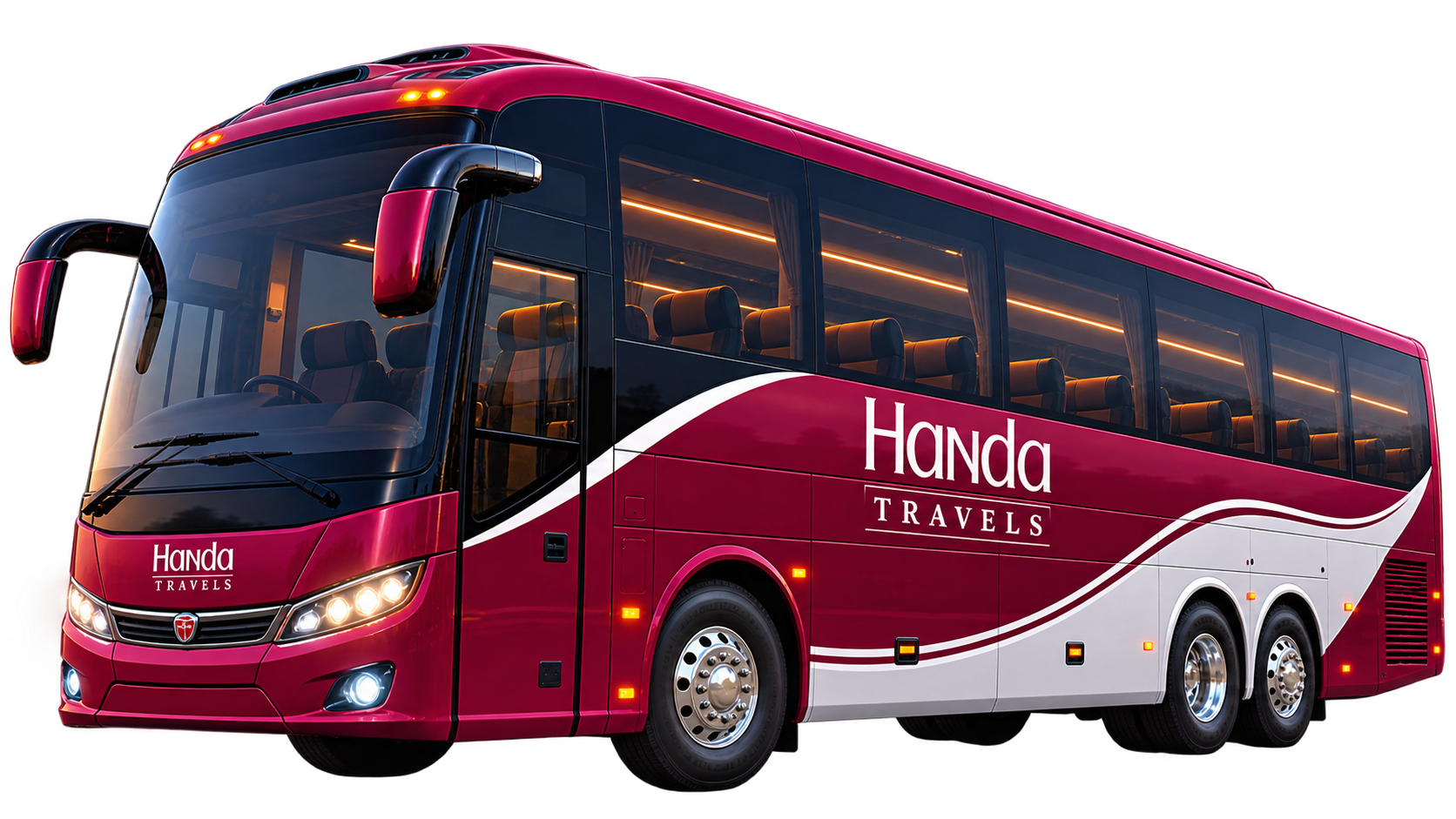 Handa Travels luxury coach